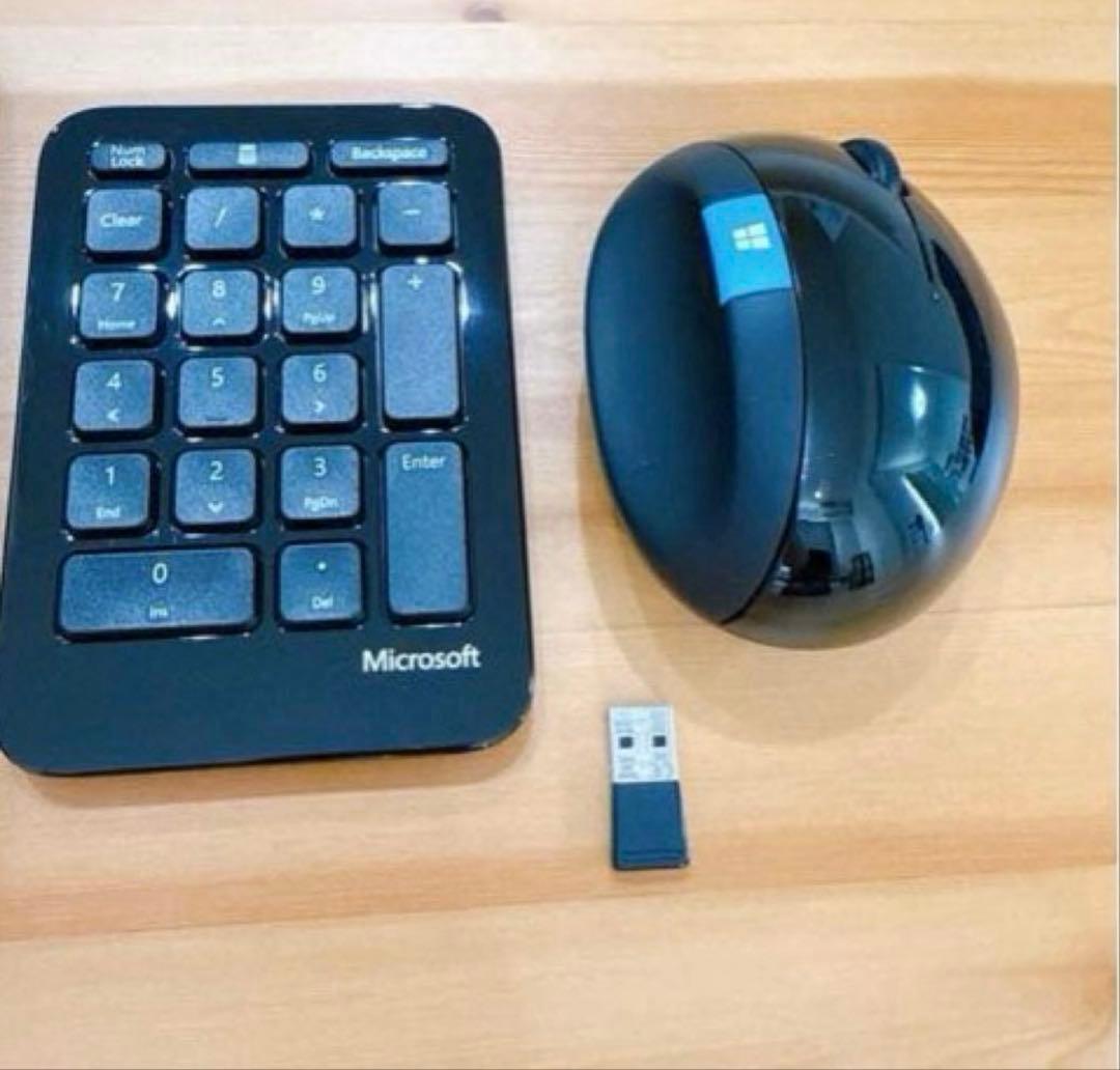 最終値下げ　韓国語キーボード　エルゴノミック キーボードマウス テンキー セット
