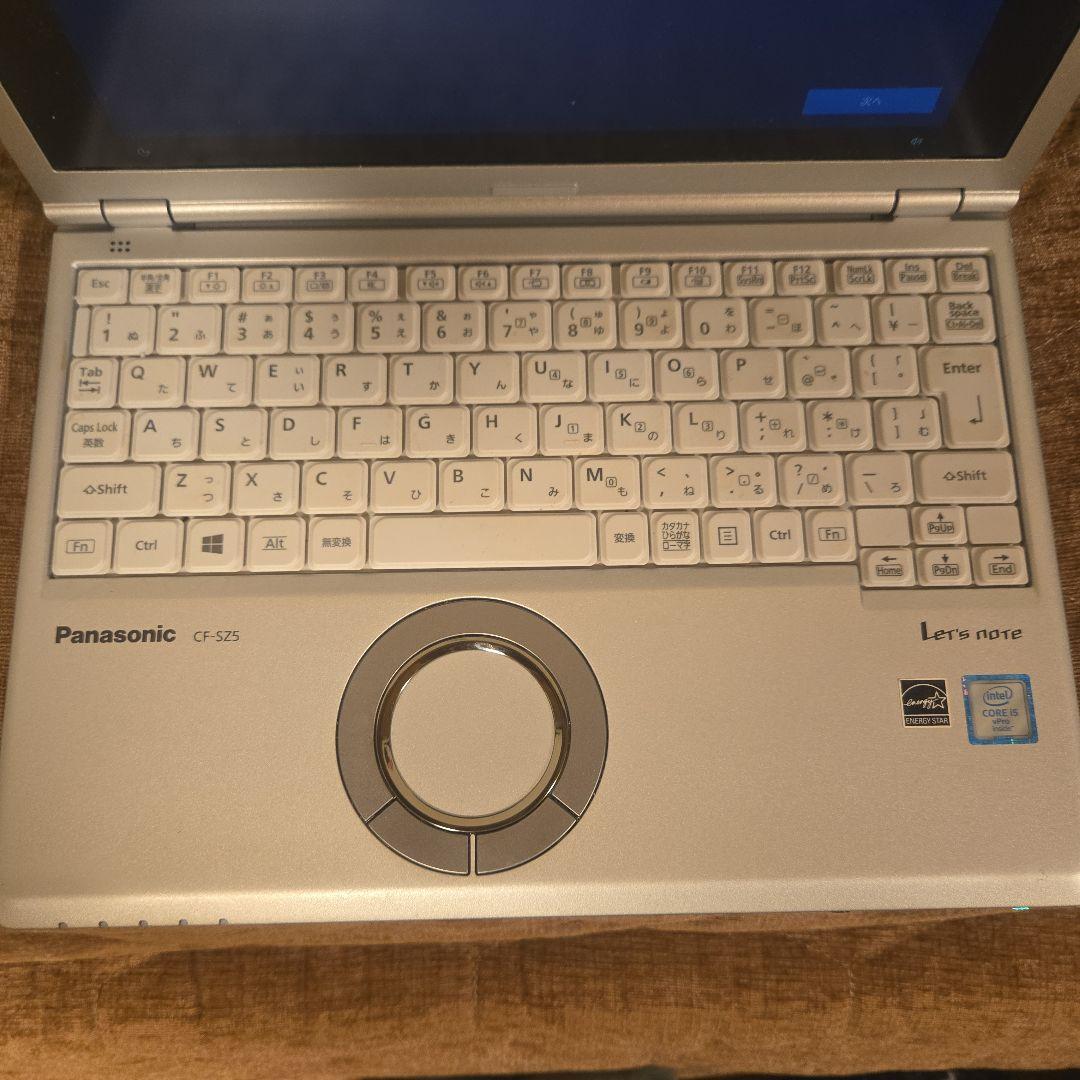 let'note　ノートPC CF-SZ5 corei5 12.1インチ軽量