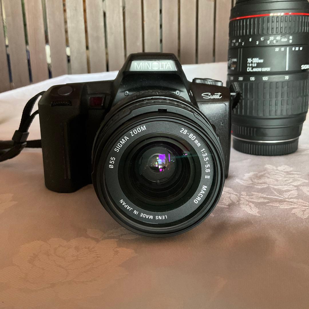 MINOLTA sweet 本体　SIGMAレンズ　ASPHERICALレンズ