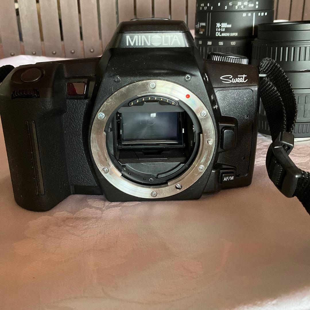 MINOLTA sweet 本体　SIGMAレンズ　ASPHERICALレンズ