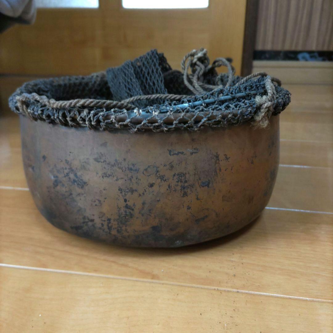 レトロ　魚取り魚籠