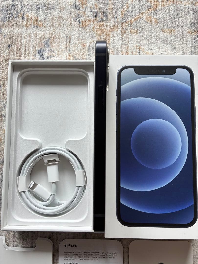 【simフリー】 Apple iPhone 12mini 64GB ブラック