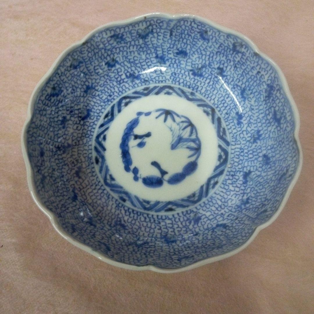 古伊万里　微塵唐草文様　古美術　古道具　骨董品