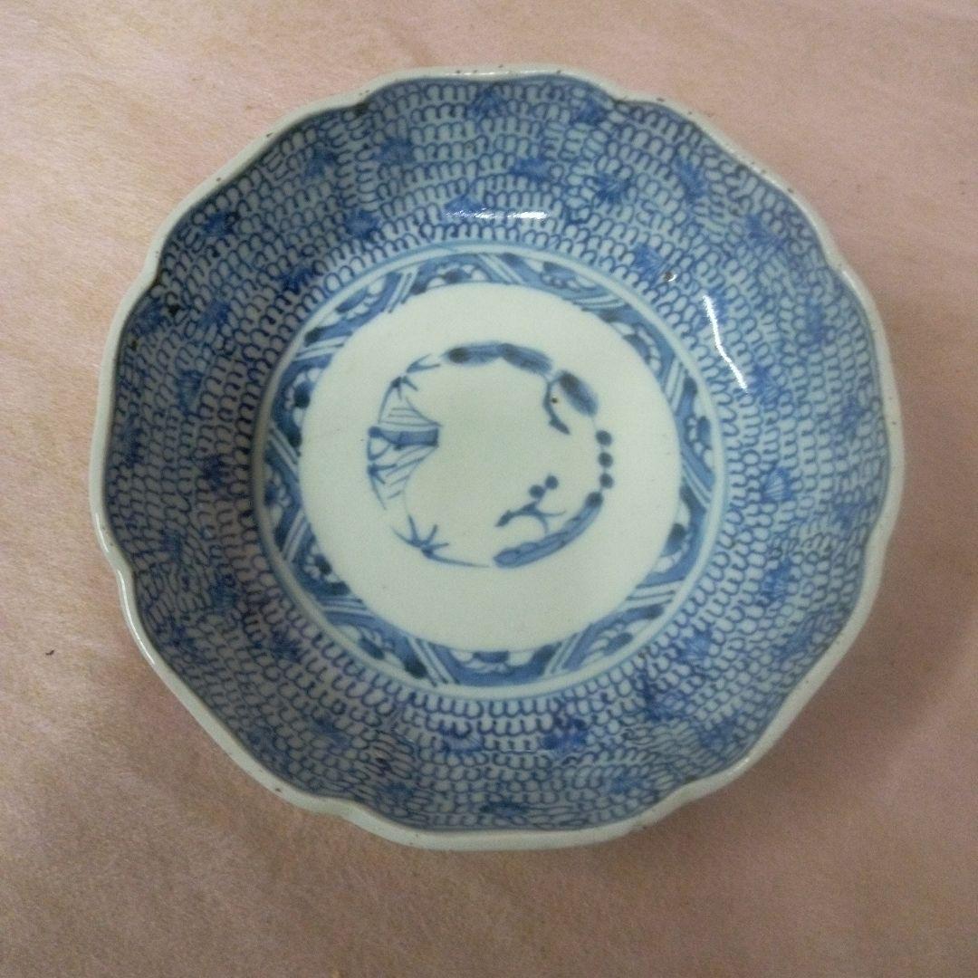 古伊万里　微塵唐草文様　古美術　古道具　骨董品