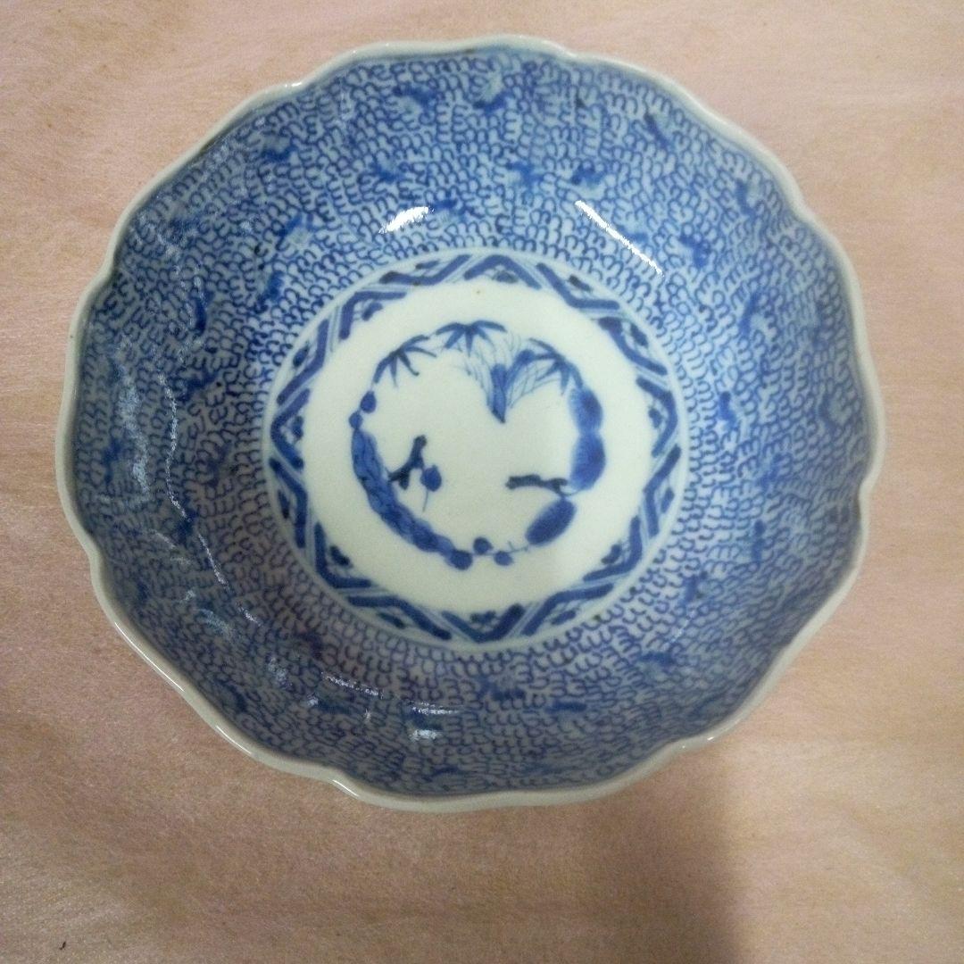 古伊万里　微塵唐草文様　古美術　古道具　骨董品
