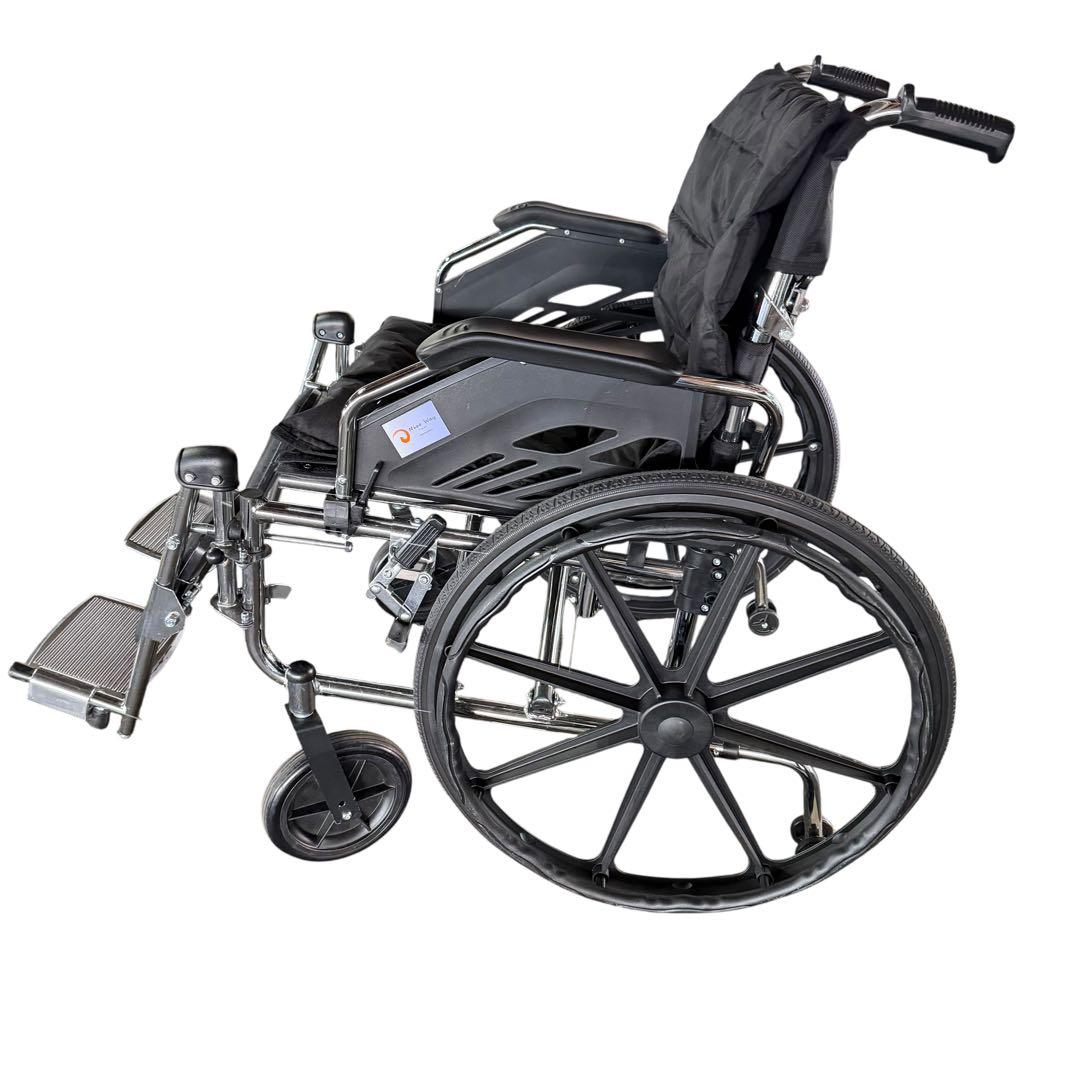 Nice Way 車椅子 ワイド57cm 自走式 折りたたみ 送料込