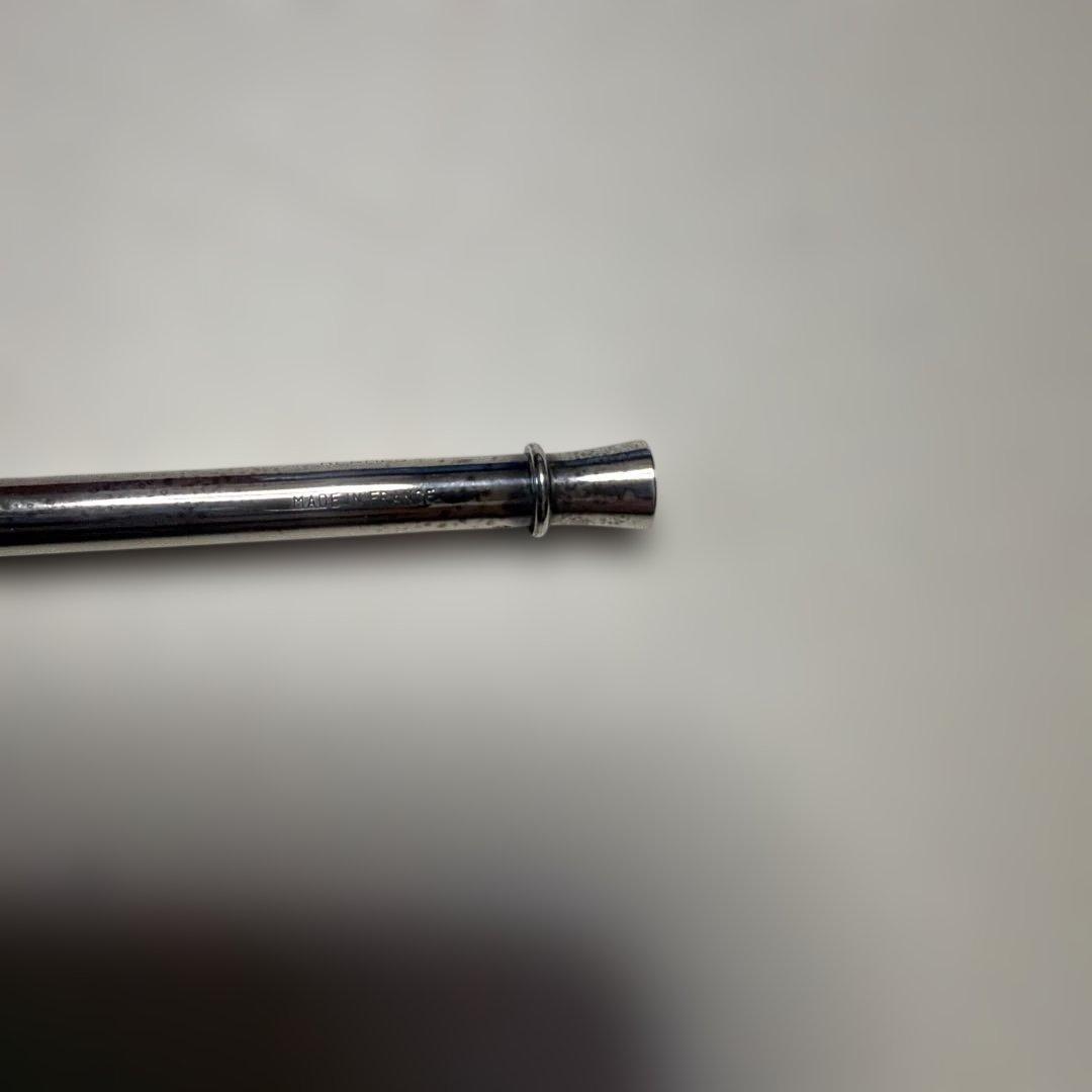 【訳あり品】エルメス　ヴィンテージ　メモブロックスタンド　ホルダー　Hロゴ　緑色