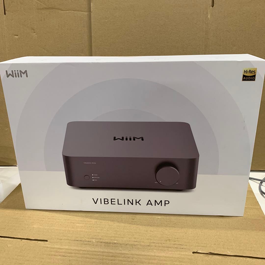新品　WiiM Vibelink Amp アンプ スペースグレー