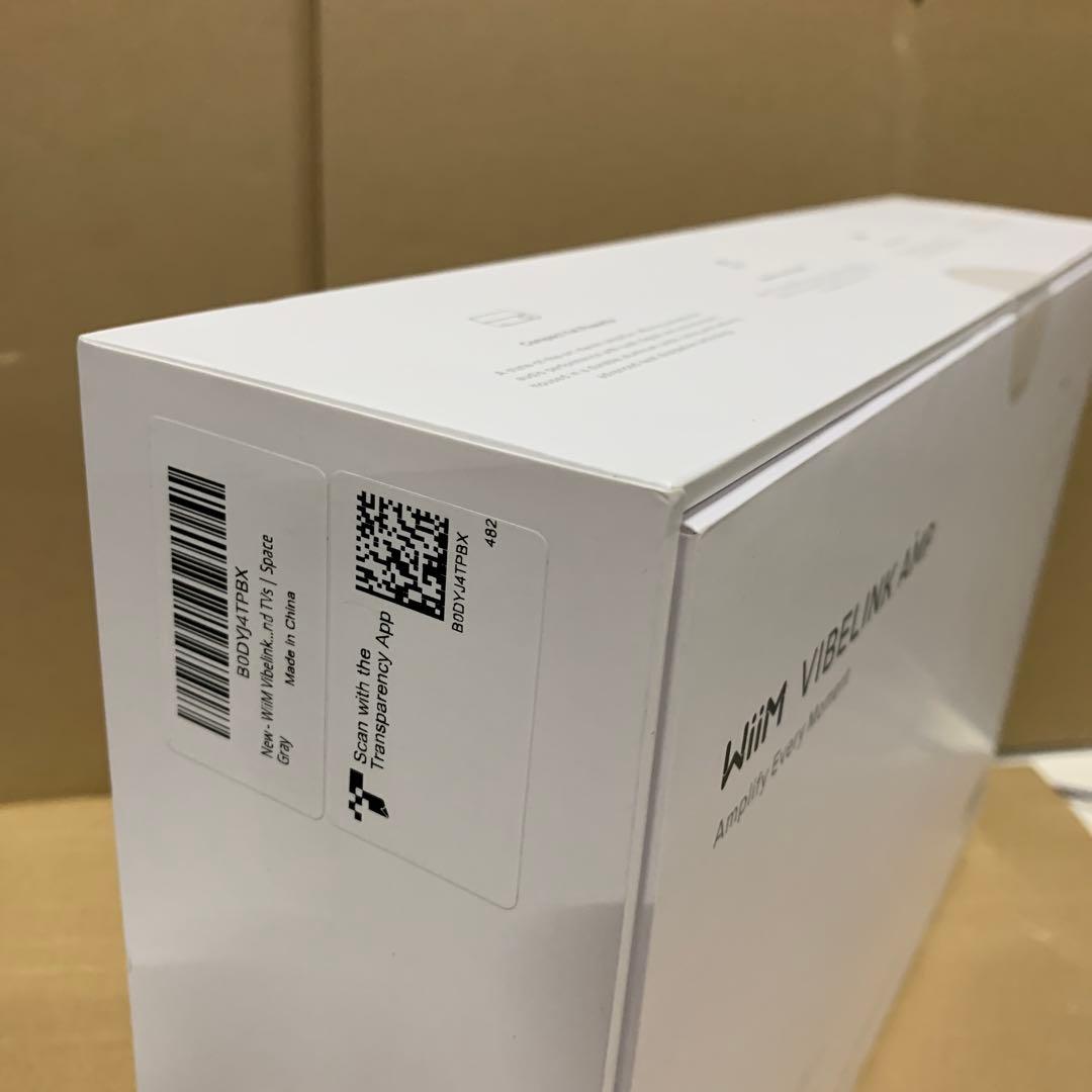 新品　WiiM Vibelink Amp アンプ スペースグレー