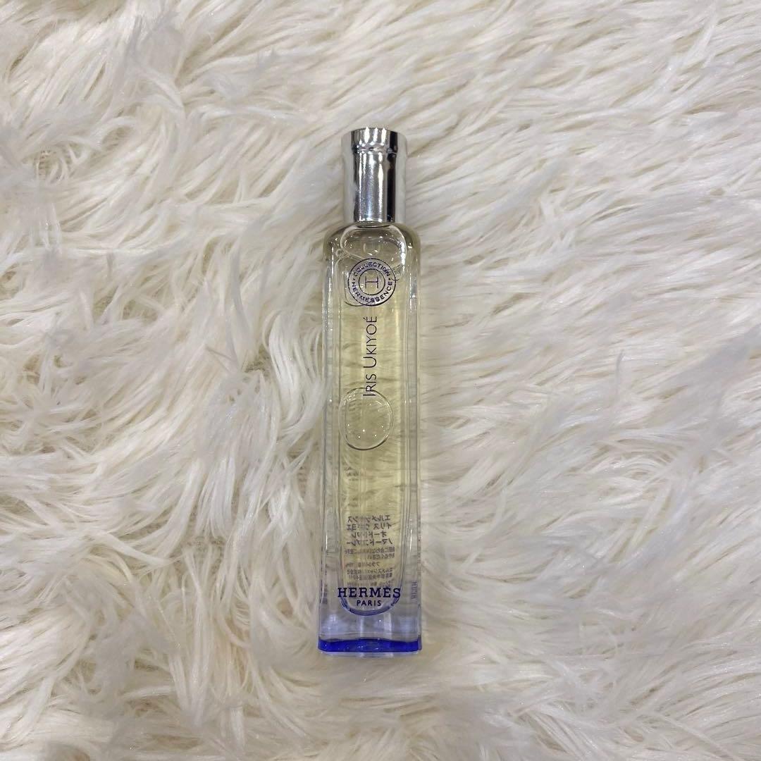 ほぼ新品✨エルメス 香水 エルメッセンス イリスウキヨエ 15ml ポーチ 箱付