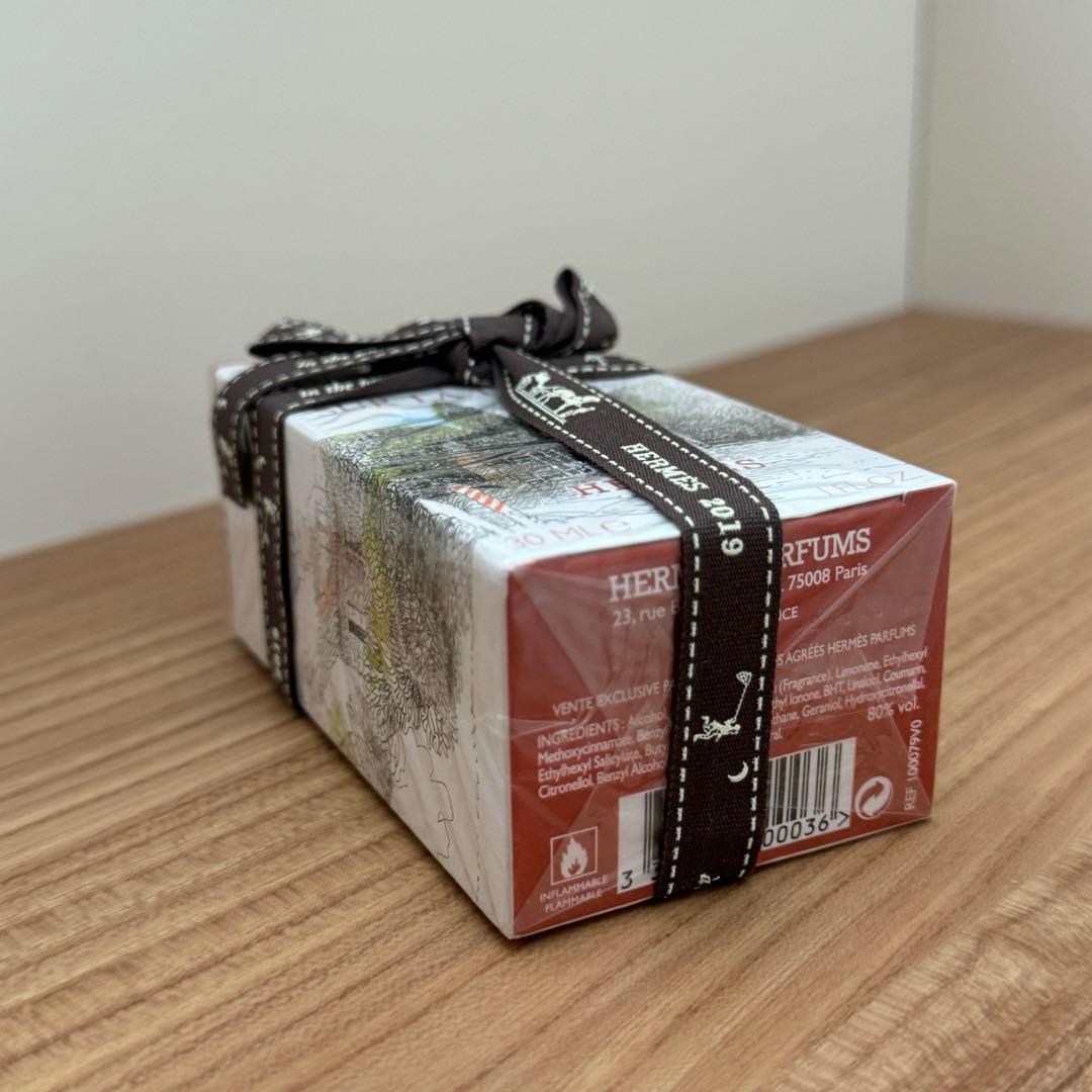新品未開封ラッピング付き　HERMES オードトワレ　ラグーナの庭 30ml