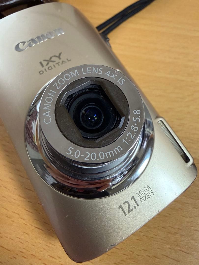 Canon IXY 510IS ゴールド 美品 バッテリー2個 充電器 ケース付