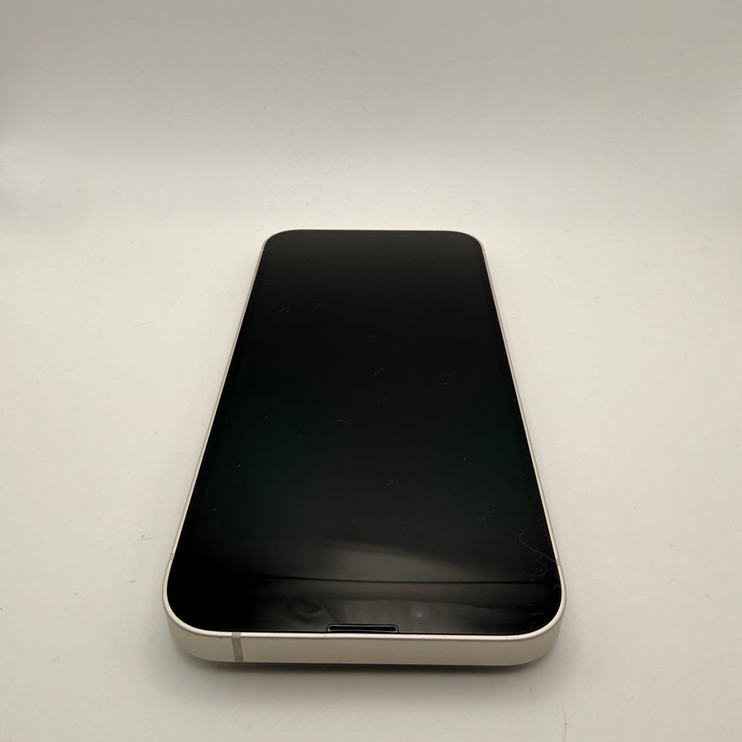 【美品】iPhone 14 128GB SIMフリー ホワイト バッテリー100
