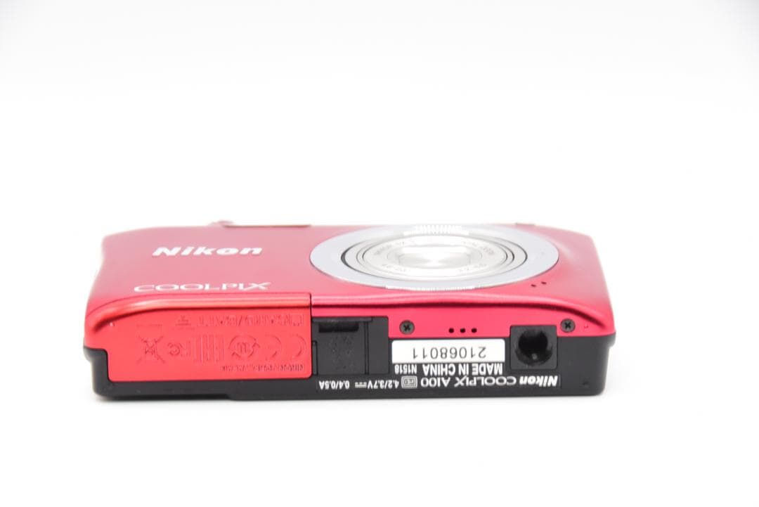 ■ 美品 ■ ニコン Nikon COOLPIX A100 レッド《動作OK》