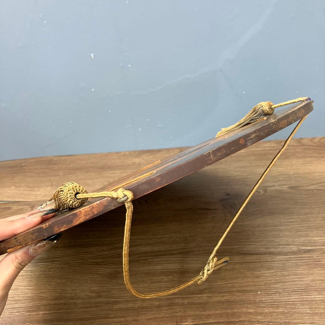 昭和レトロ 伝統工芸品 秋田 樺細工 桜皮細工 壁掛け 飾り皿 飾り台