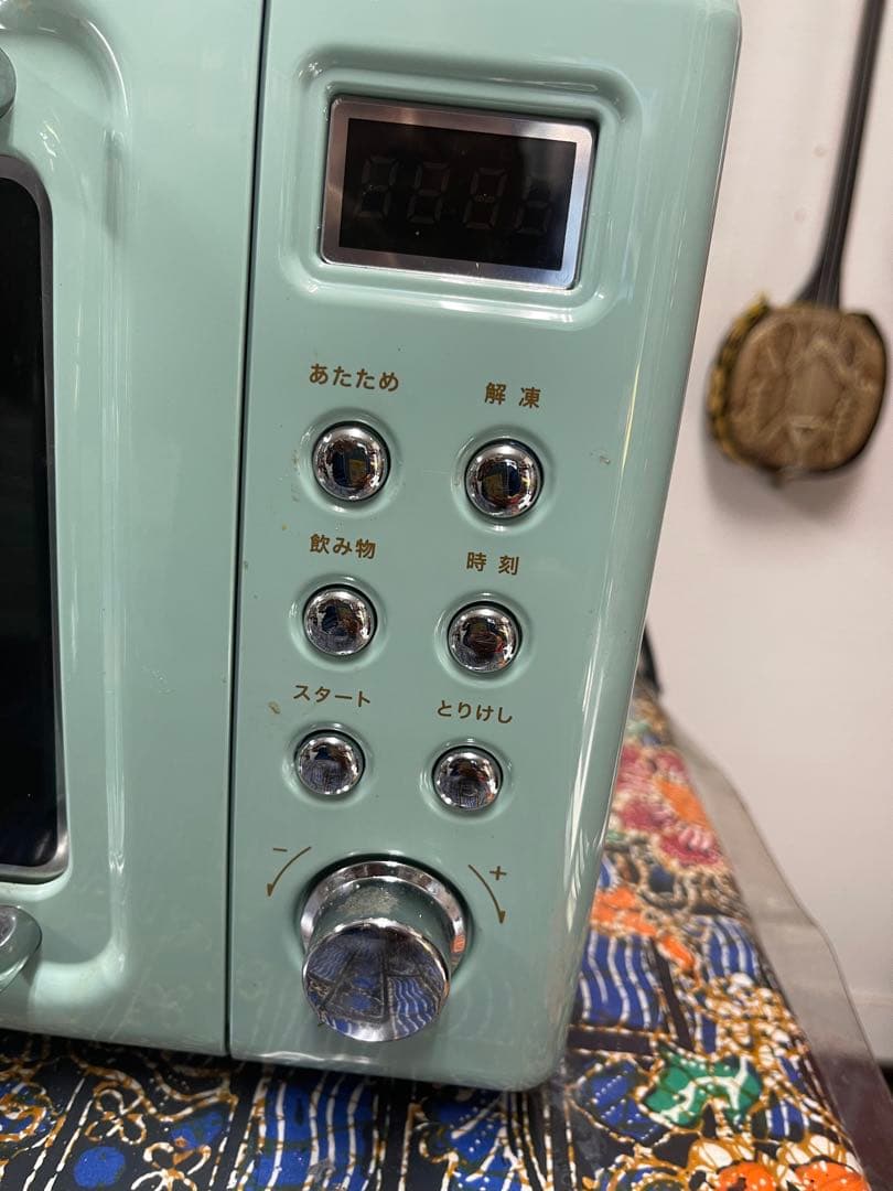 レトロな単機能電子レンジ DRW-20HF-G