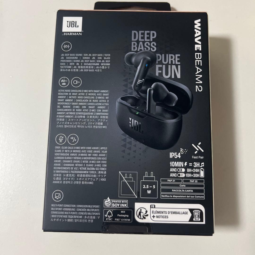 WAVE BEAM2 イヤホン　ワイヤレスイヤホン