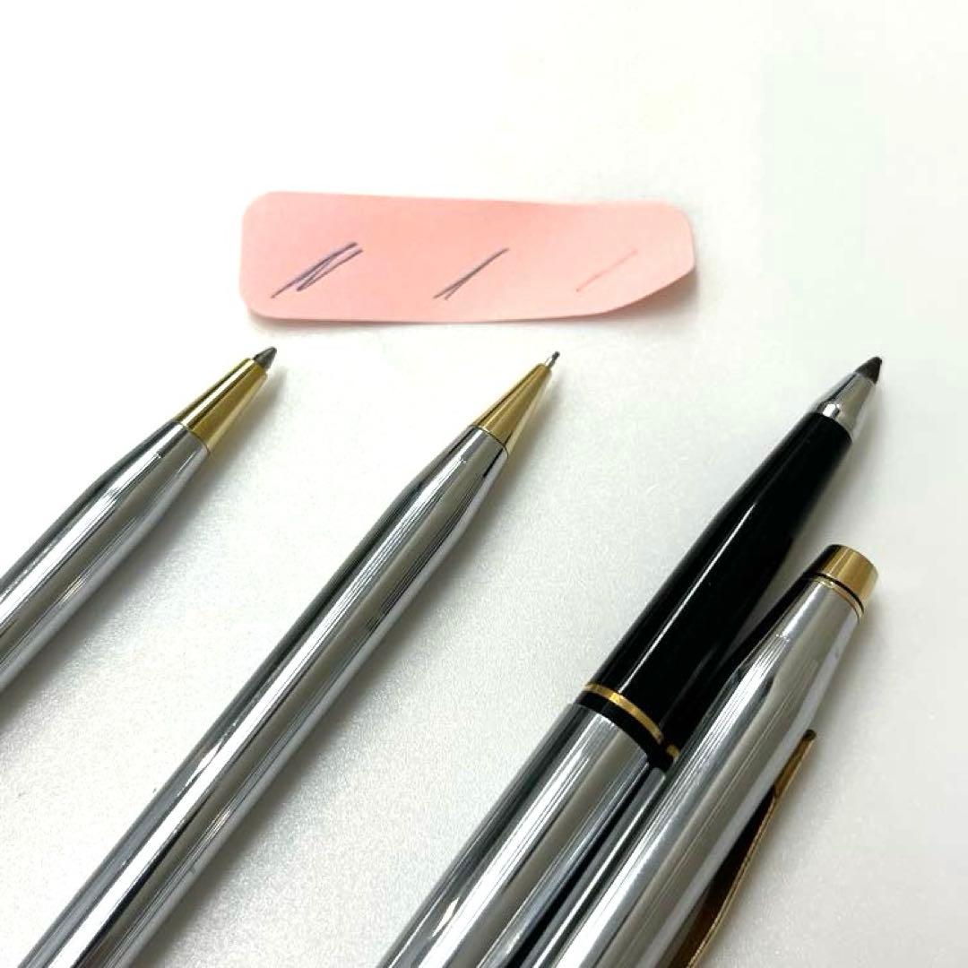 【3本セット】クロス　ボールペン&シャープペンシル&サインペン　ケース付き