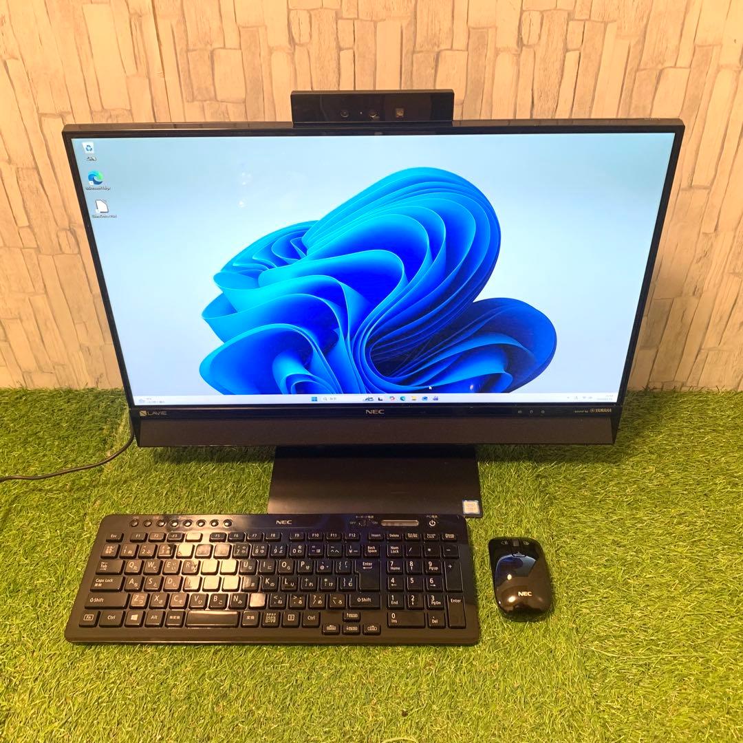 プロ整備済 高性能i7 ブルーレイ NEC PC-DA970EAB Win11
