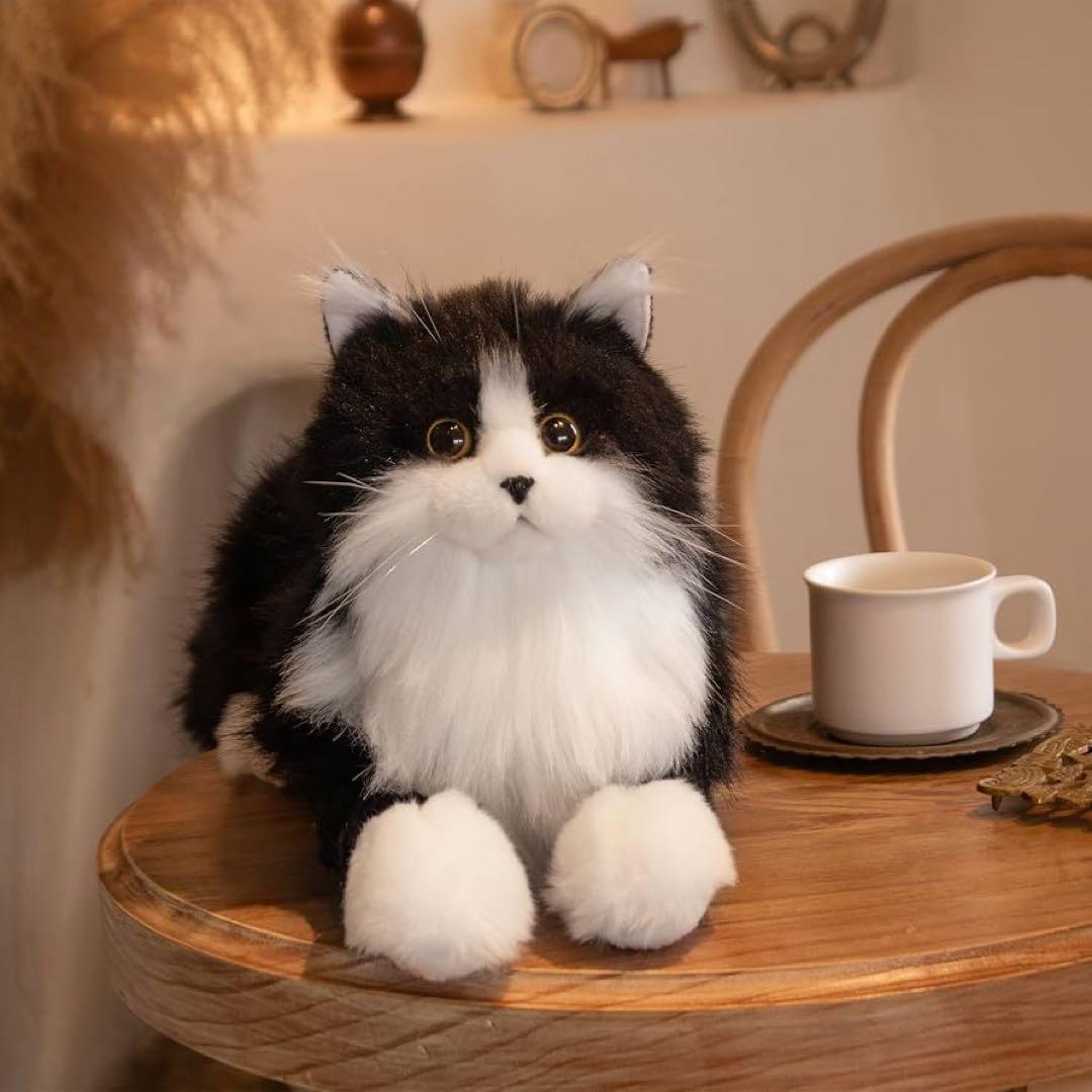 Chongker ぬいぐるみ ハンドメイド リアルな猫