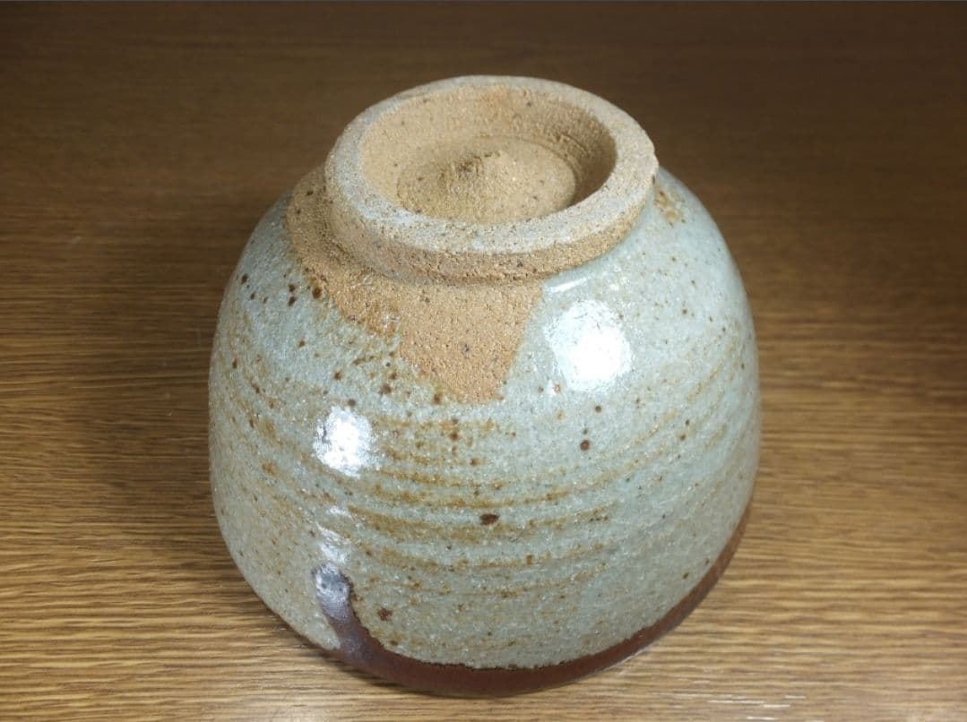真作保証 13代 中里太郎右衛門 (逢庵) 唐津皮鯨茶碗 日本工匠会会長 佐賀県