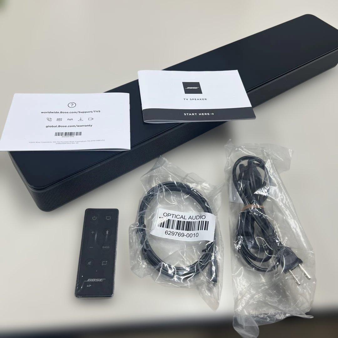 BOSE TVスピーカー　箱入り