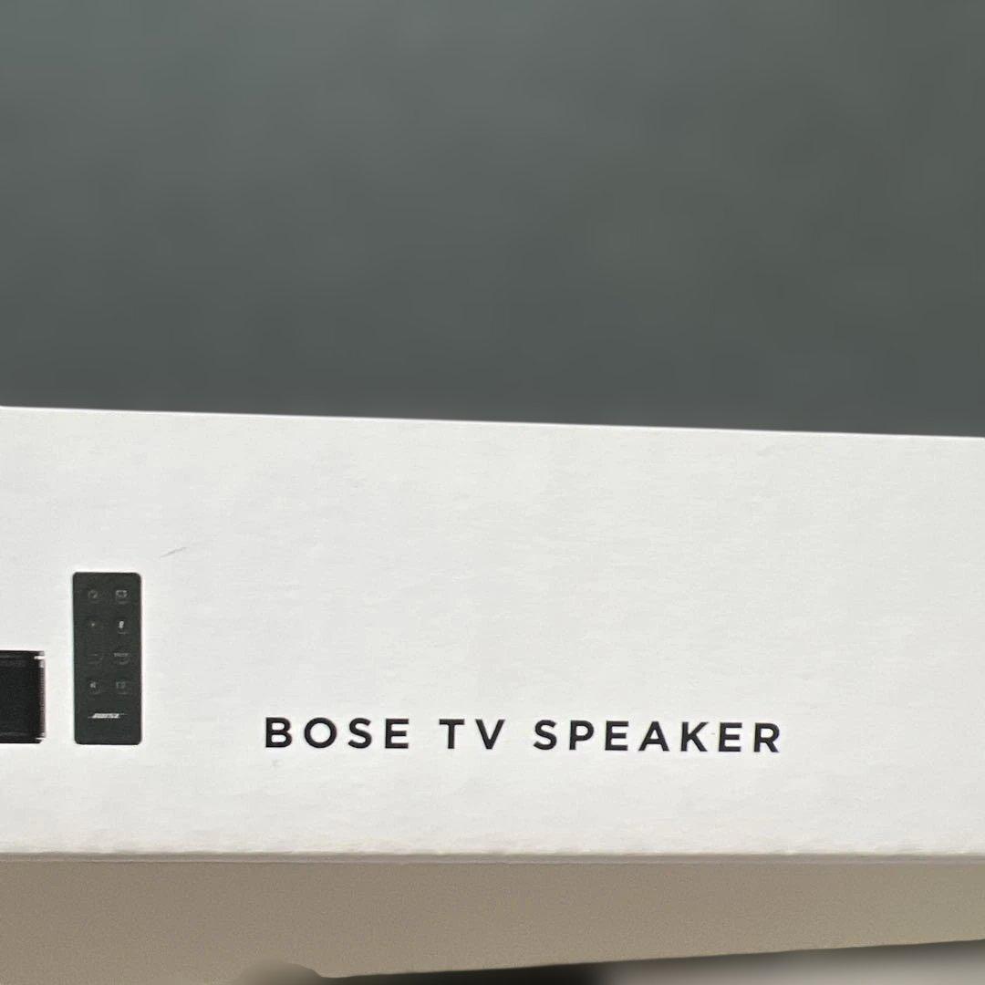 BOSE TVスピーカー　箱入り