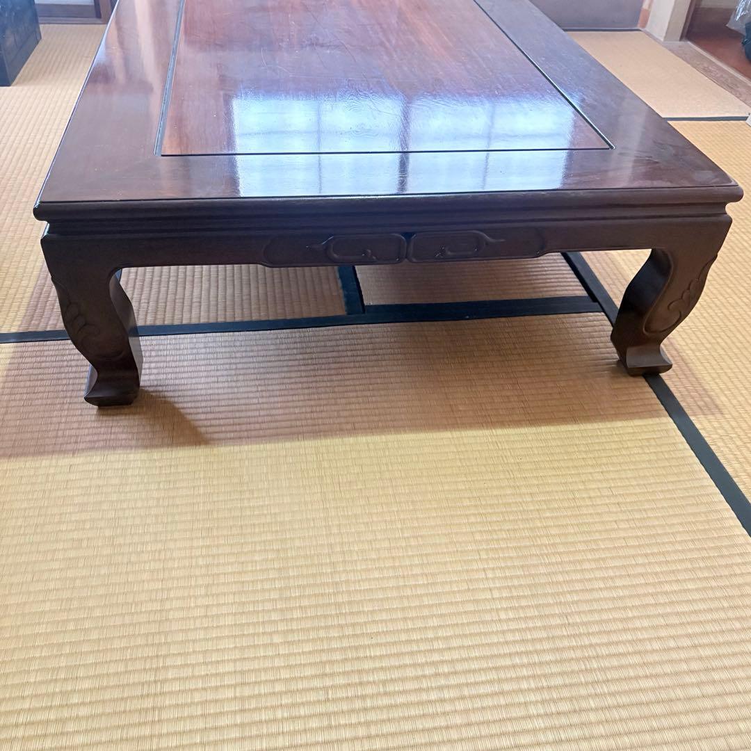 木製　昭和ローテーブル ブラウン