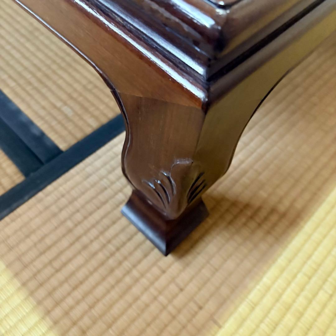 木製　昭和ローテーブル ブラウン