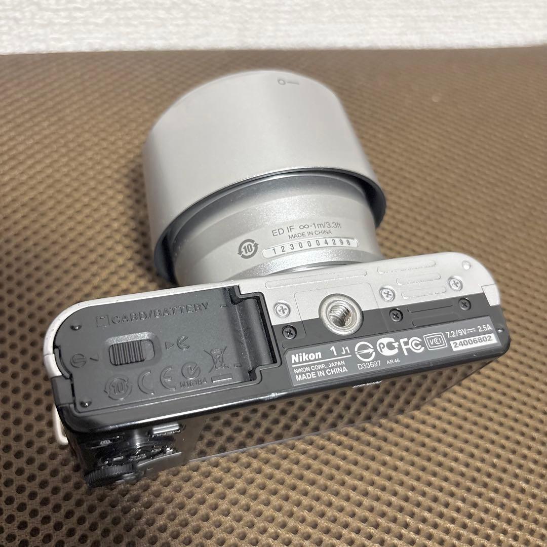 Nikon1 J1 シルバー レンズキット Nikon ニコン 一眼レフカメラ
