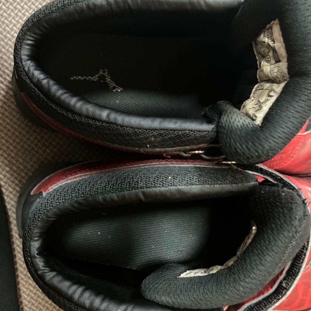 山*良様 Mizuno レッド 安全靴 ベルクロ