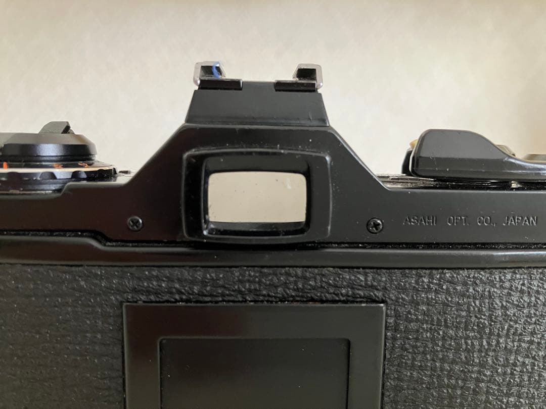 ペンタックスME 一眼レフカメラ　レンズ、ケース、ストラップ付　中古品
