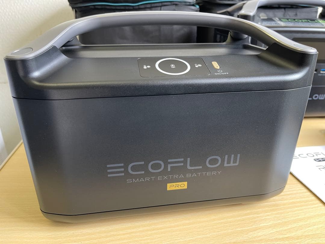 ECOFLOW  PRO ＋ 専用エキストラバッテリー ポータブル電源