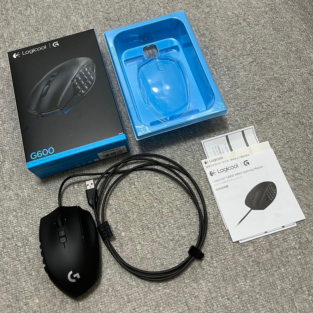 ロジクール G600t MMOゲーミングマウス 有線