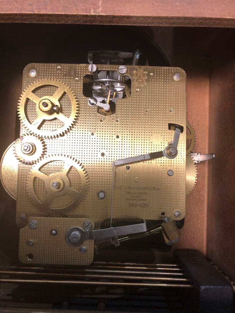 ロレックス総代理店　ブヘラ BUCHERER ゼンマイ　機械式置時計　西ドイツ製