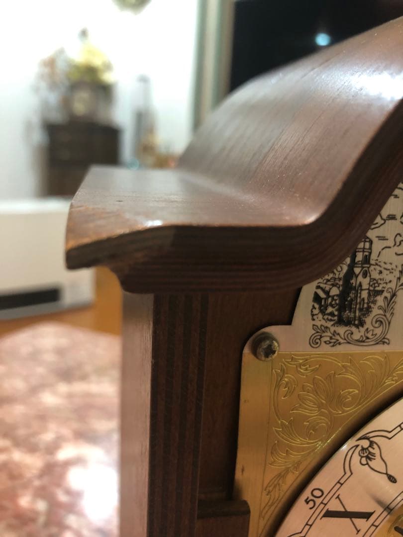 ロレックス総代理店　ブヘラ BUCHERER ゼンマイ　機械式置時計　西ドイツ製