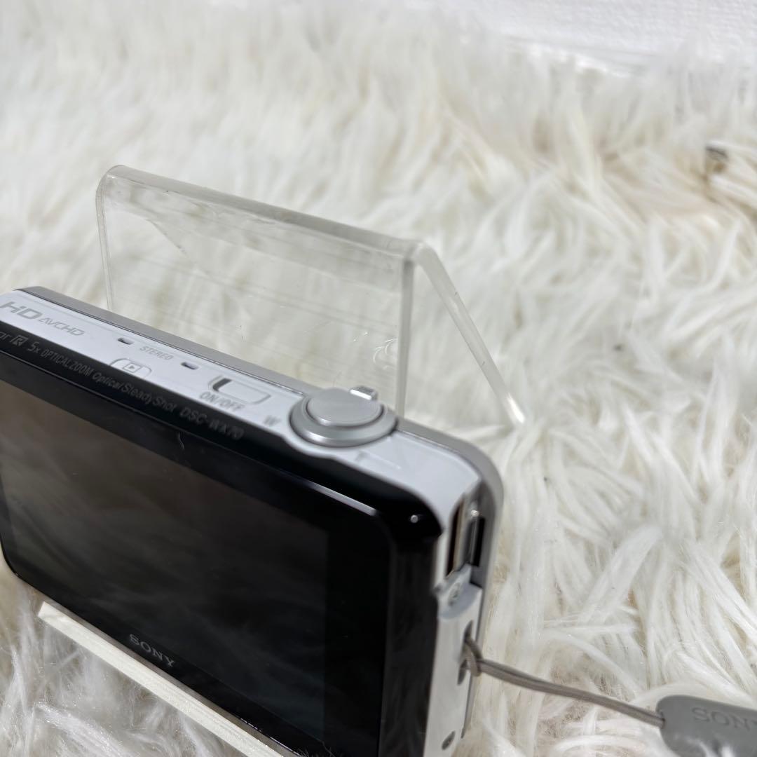 SONY DSC-WX70 デジカメ　コンデジ　白