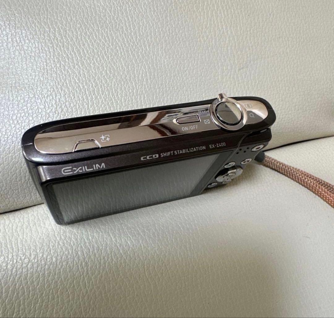 CASIO EXILIM EX-Z400 コンパクトデジタルカメラ ブラック