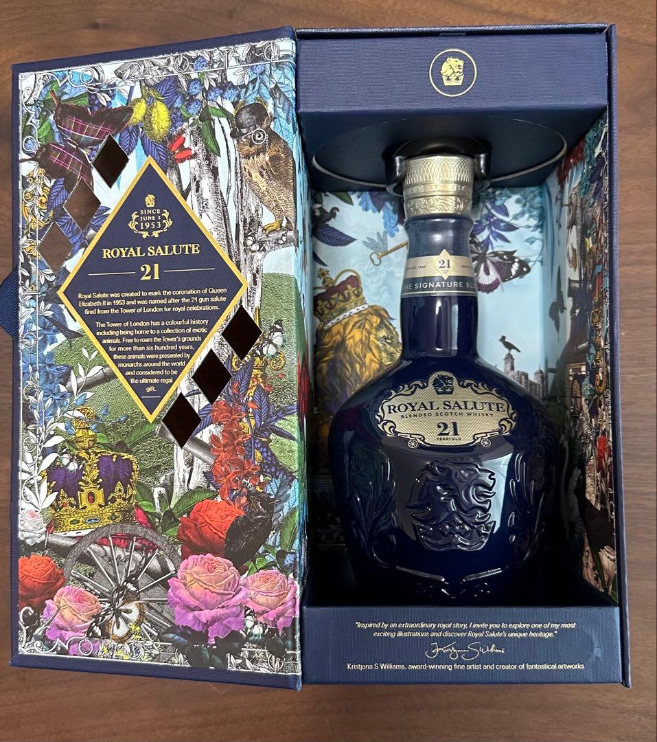 【新品未開封】ロイヤルサルート21年 陶器ボトル 匿名配送