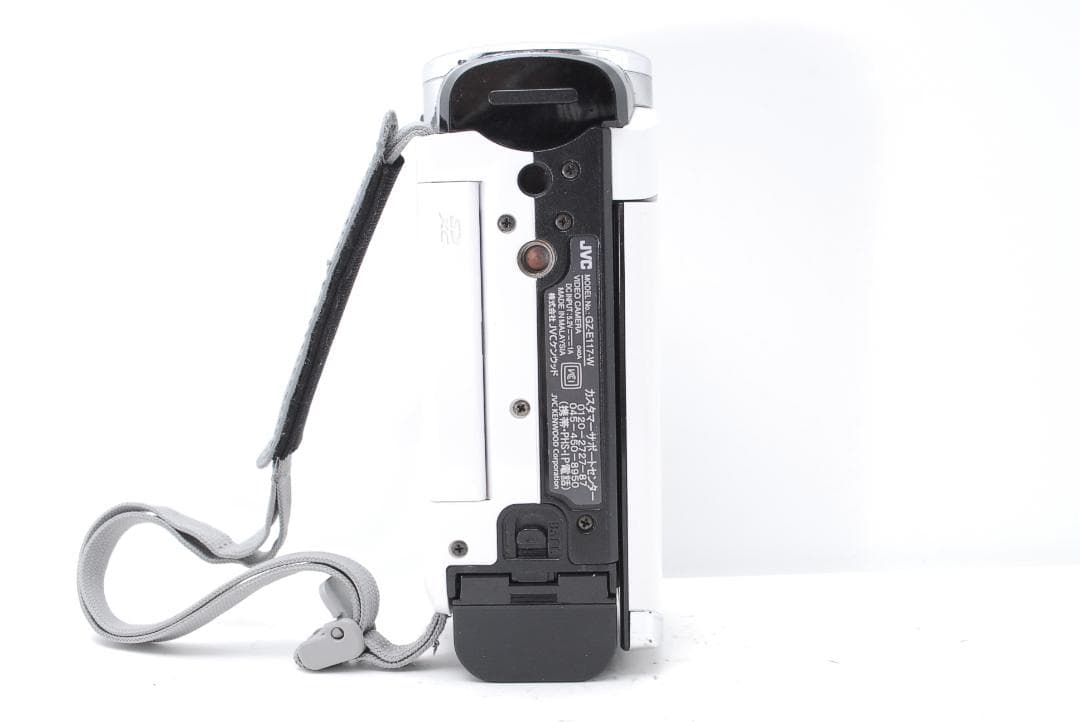 【完動品】JVC ケンウッド Everio GZ-E117-W　光学４０倍ズーム