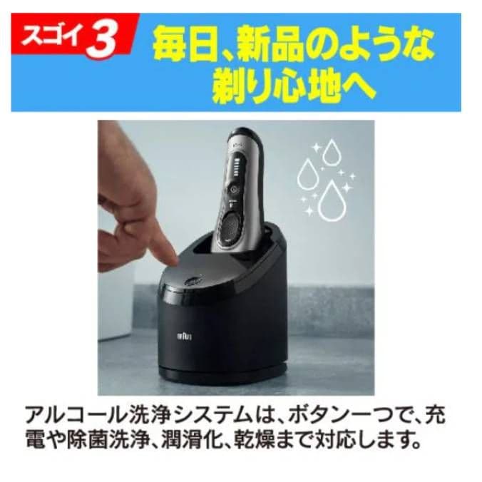 BRAUN最高9シリーズS9Pro 9450cc-v 完全防水❗ 新品未開封品❗