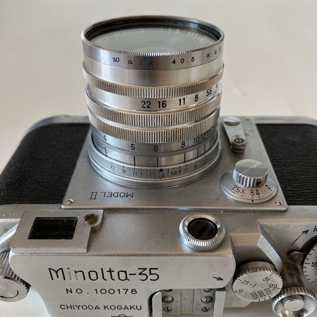 MINOLTA-35 MODELⅡ SUPER ROKKOR