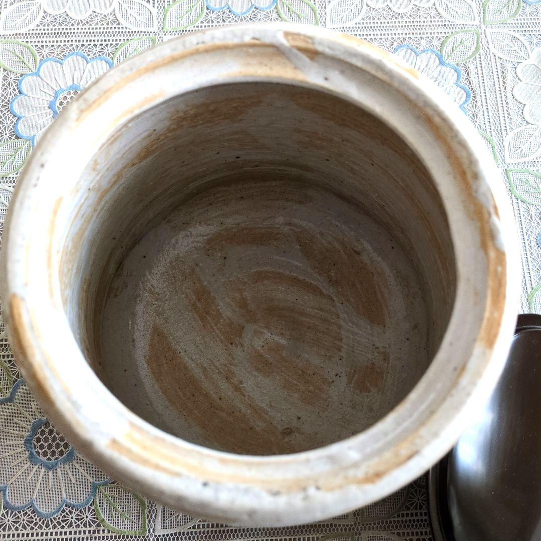 【美品】志野 水指 ／ 加藤作助（共箱付）