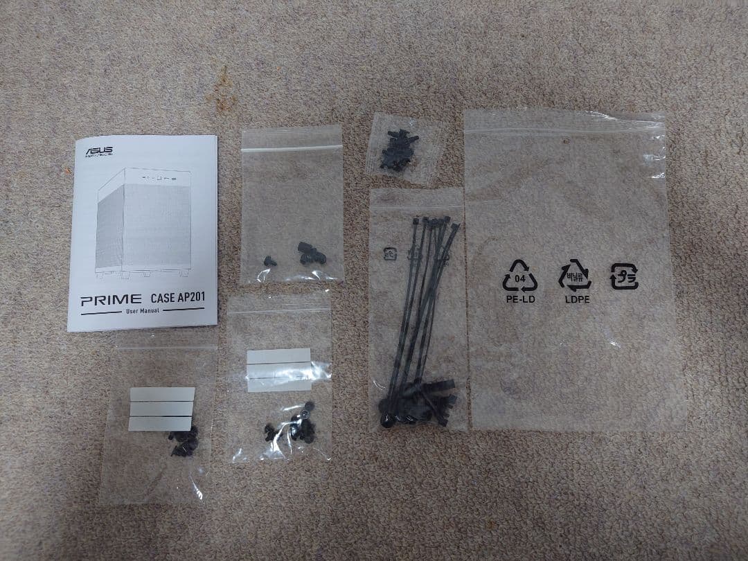 PCケース(自作PC用) ASUS PRIME CASE AP201