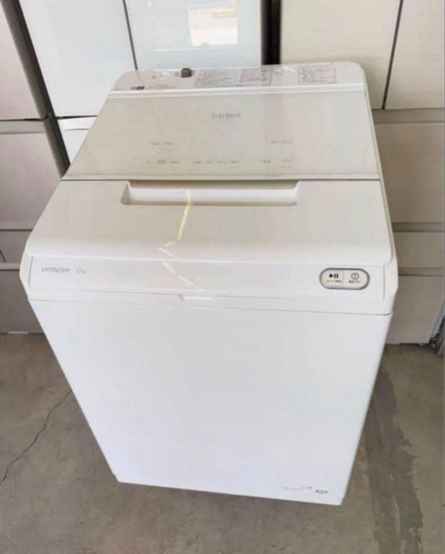 【高年式】2022年式 12kg HITACHI洗濯機 BW-X120G