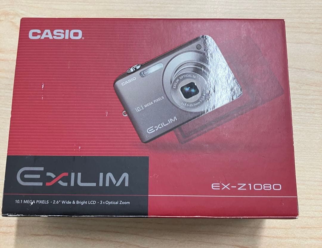 CASIO カシオ　デジカメEXILIM EX-Z1080 コンパクトカメラ