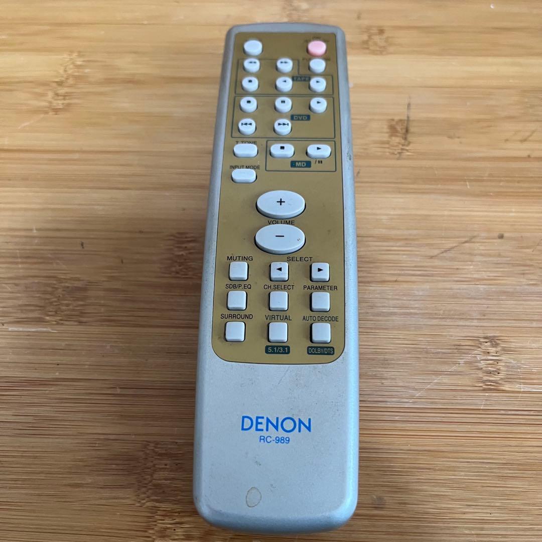 デノン ホームシアターシステム DHT-M330 木目 AVC-M330 廃盤品