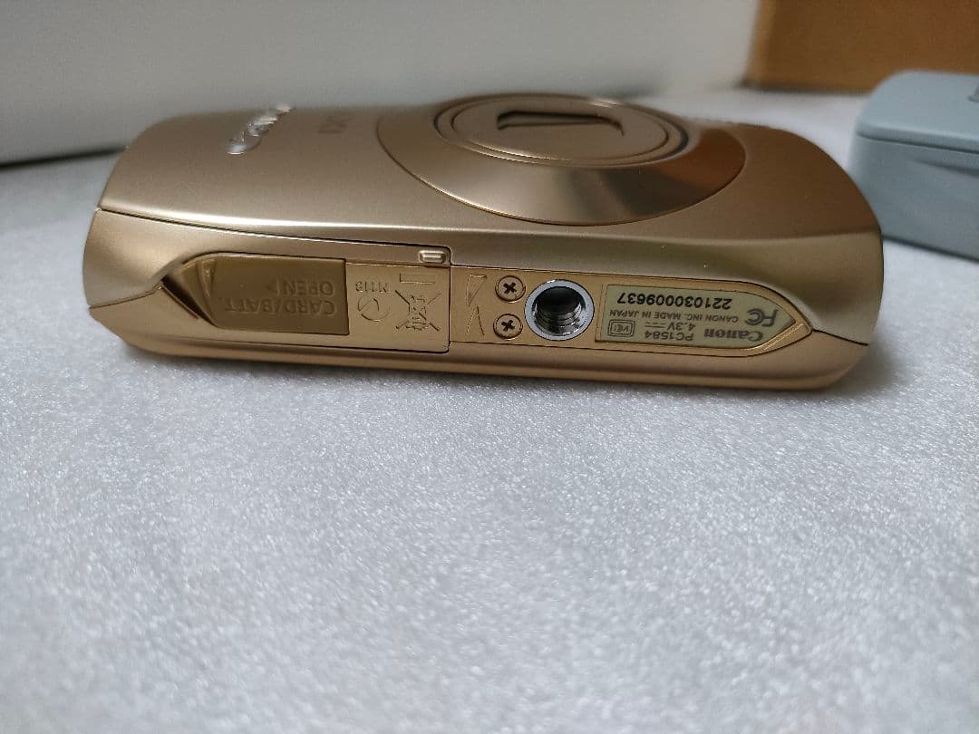 美品 Canon IXY 31S ゴールド PC1584 キャノン デジカメ