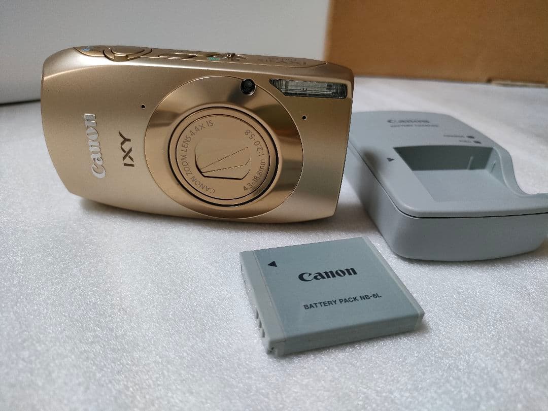 美品 Canon IXY 31S ゴールド PC1584 キャノン デジカメ