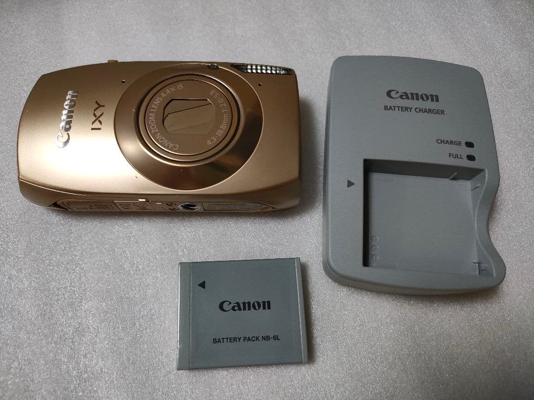美品 Canon IXY 31S ゴールド PC1584 キャノン デジカメ